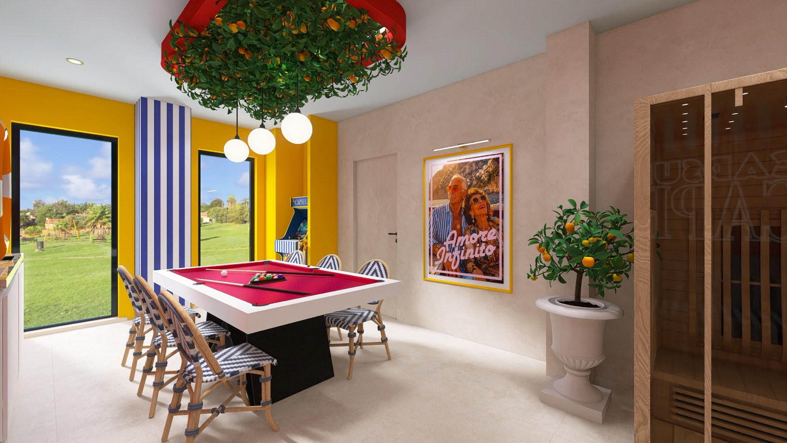 Capsule Capri, décor instagrammable à Douai, France — photo 3