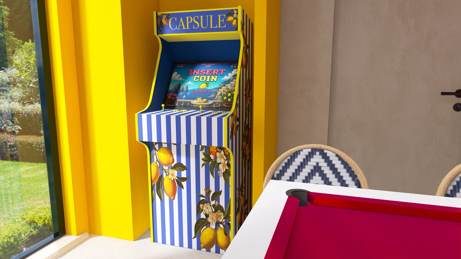 Capsule Capri, décor instagrammable à Douai, France — photo 8