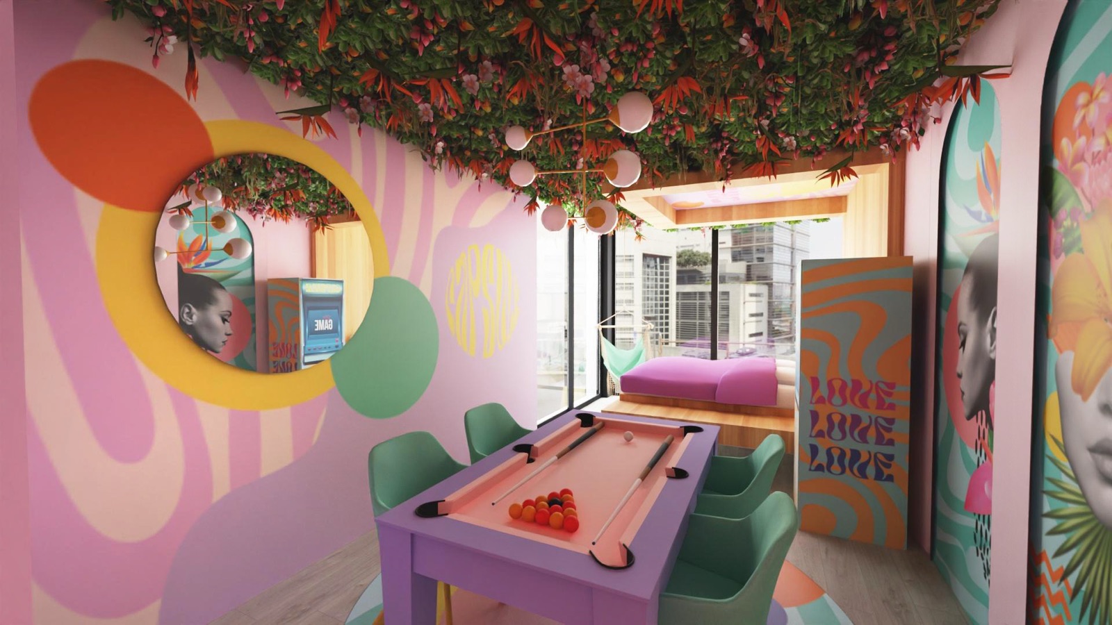 Capsule Flower, décor instagrammable à Dubaï — photo 1