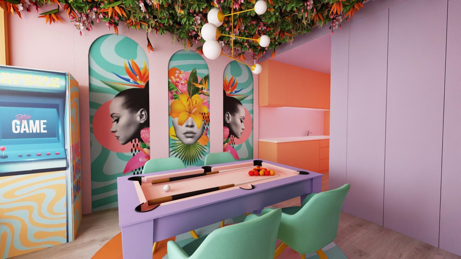 Capsule Flower, décor instagrammable à Dubaï — photo 4