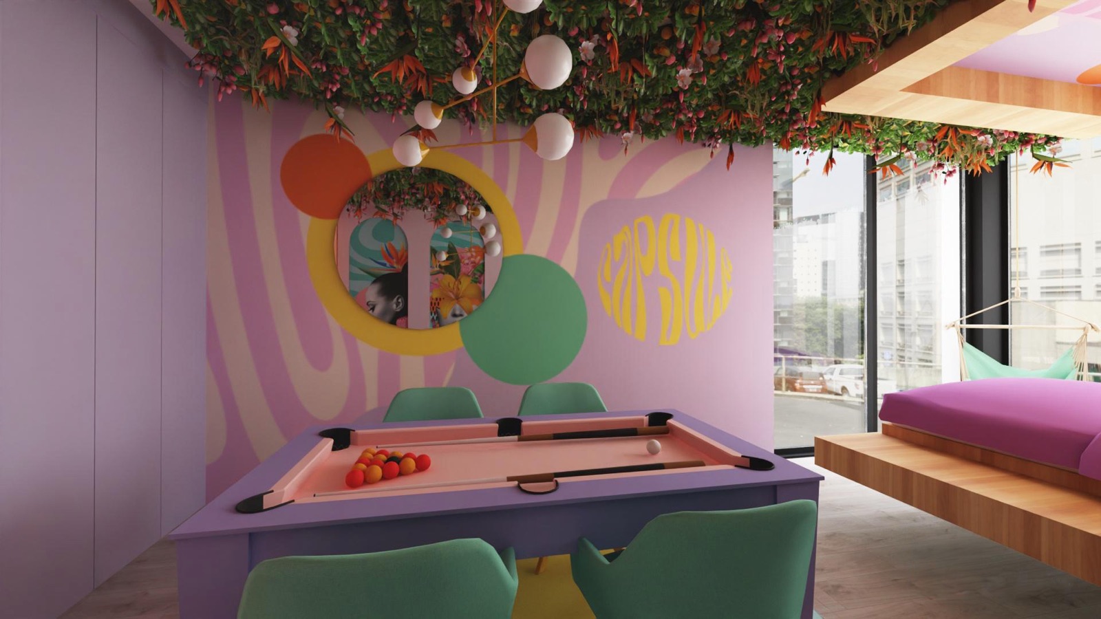Capsule Flower, décor instagrammable à Dubaï — photo 5