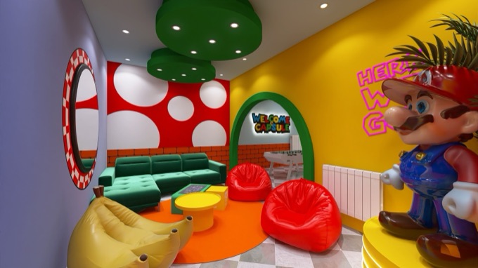 Capsule Magic World — décoration d'intérieur instagrammable à Tournai, Belgique