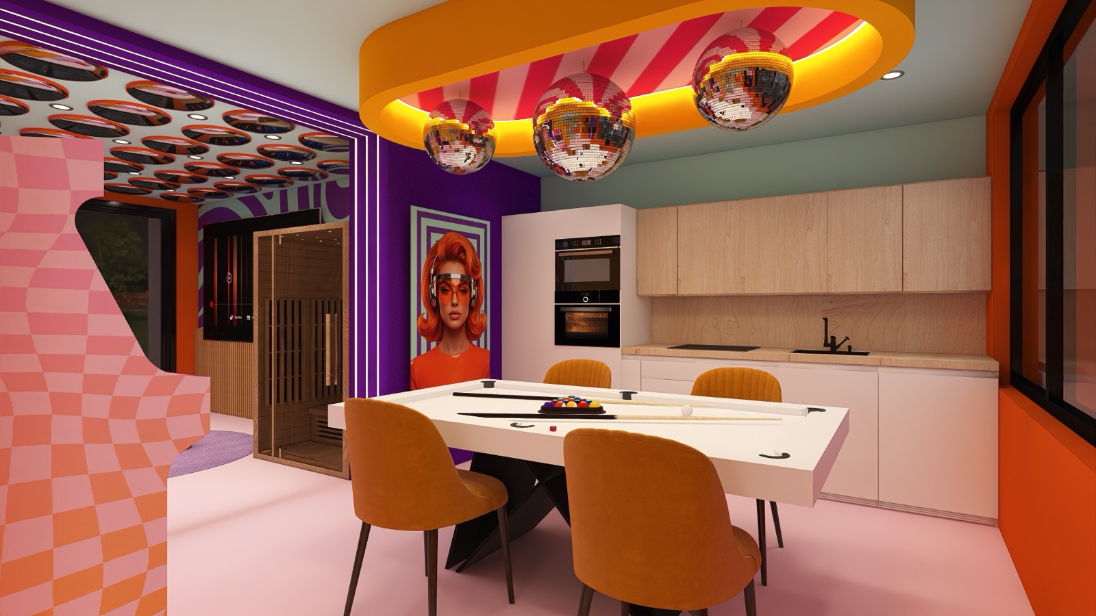 Capsule Retro, décor instagrammable à Louvain-la-Neuve, Belgique — photo 5