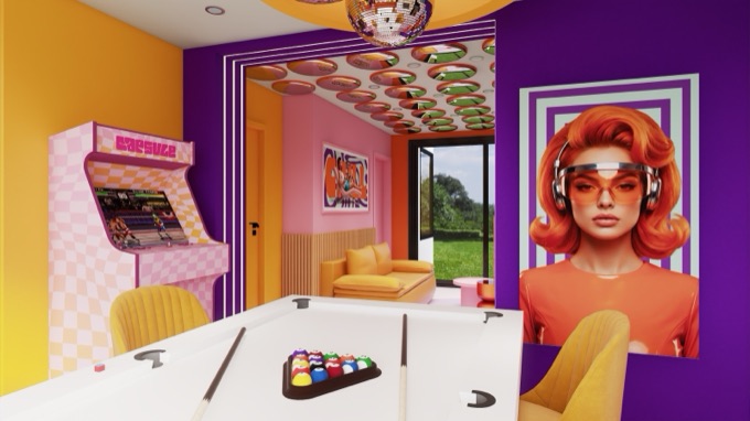 Capsule Retro — décoration d'intérieur instagrammable à Louvain-la-Neuve, Belgique