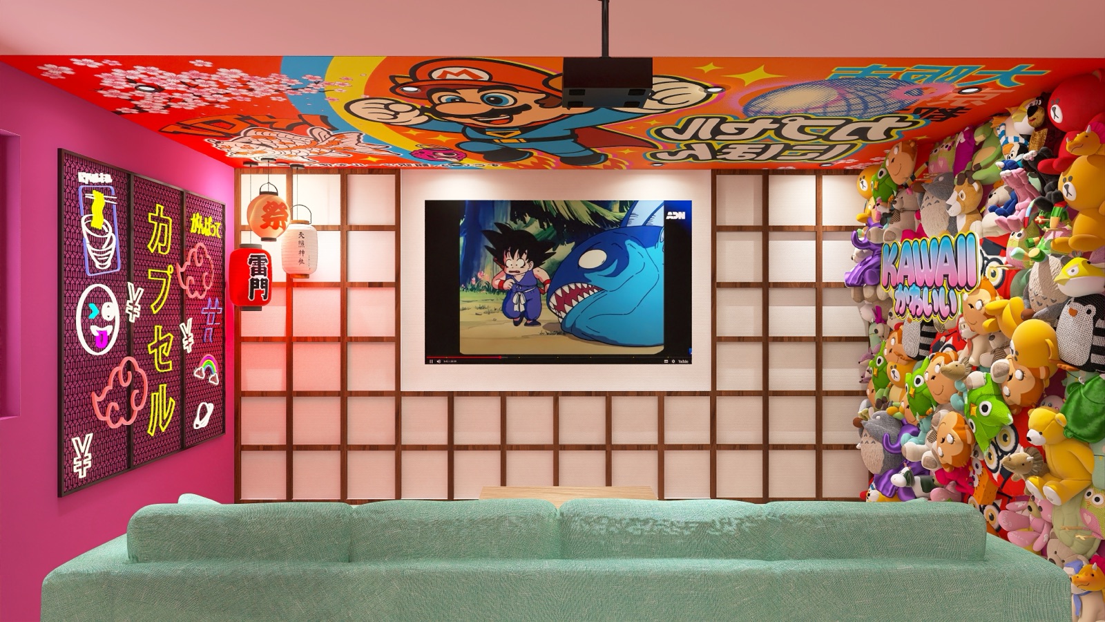 Capsule Tokyo, décor instagrammable à Hornu, Belgique — photo 2