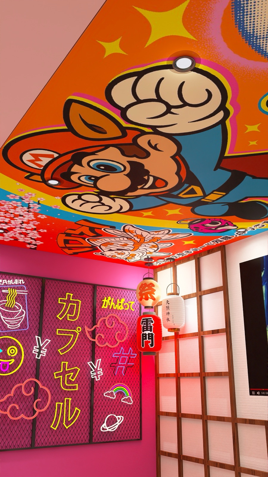 Capsule Tokyo, décor instagrammable à Hornu, Belgique — photo 8