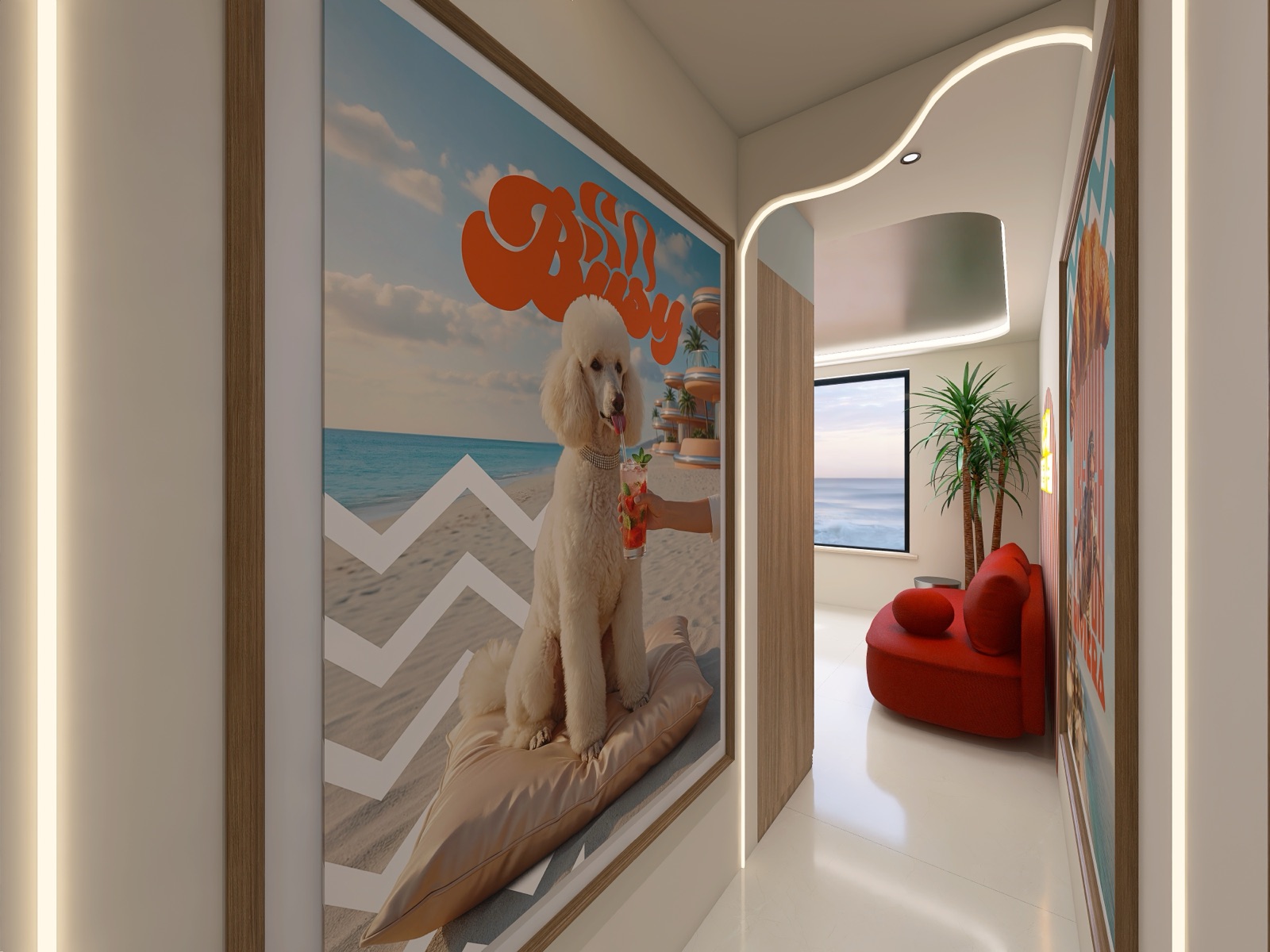 Casa Beach, décor instagrammable à Juan-les-Pins, France — photo 4