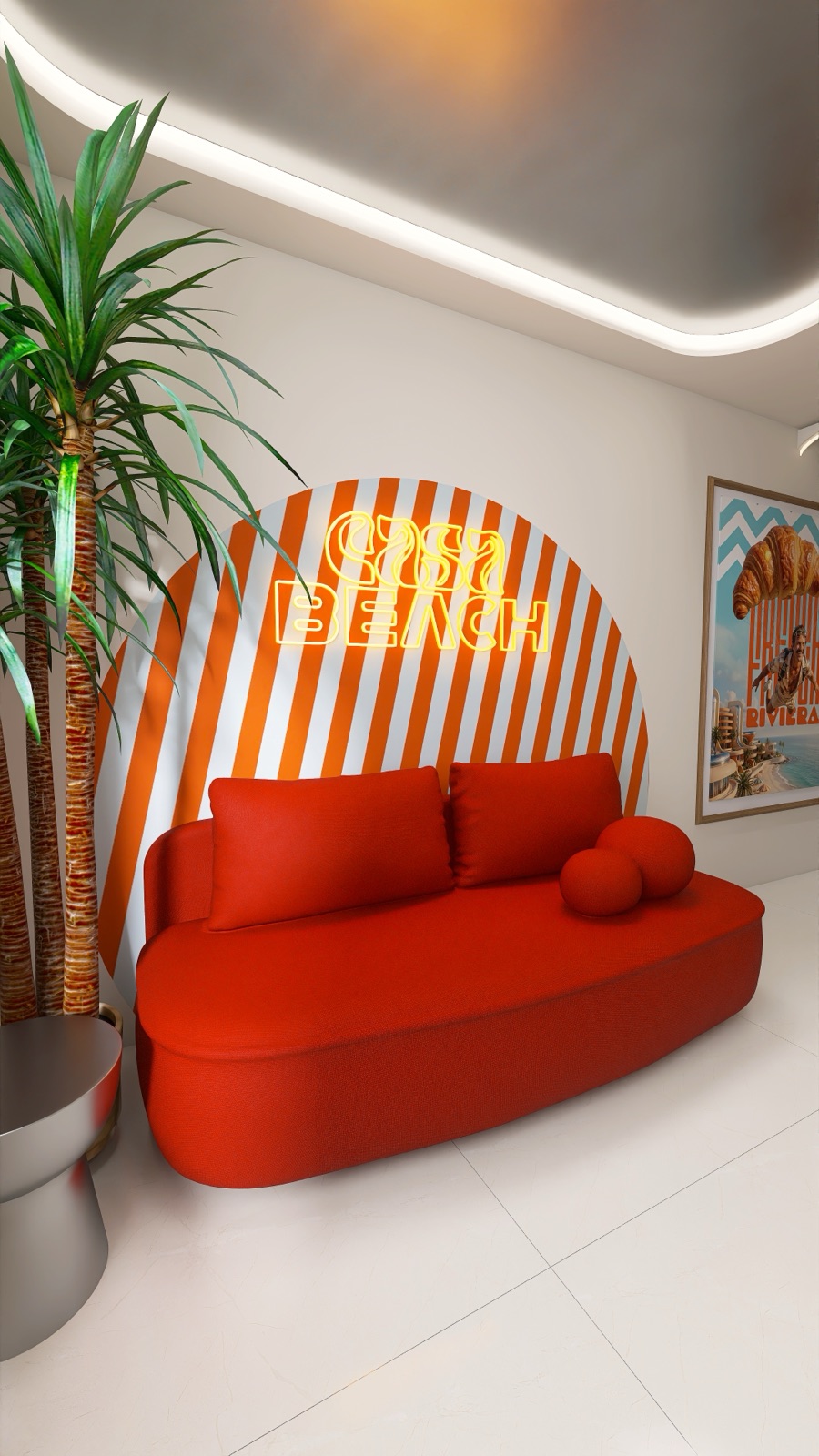 Casa Beach, décor instagrammable à Juan-les-Pins, France — photo 10