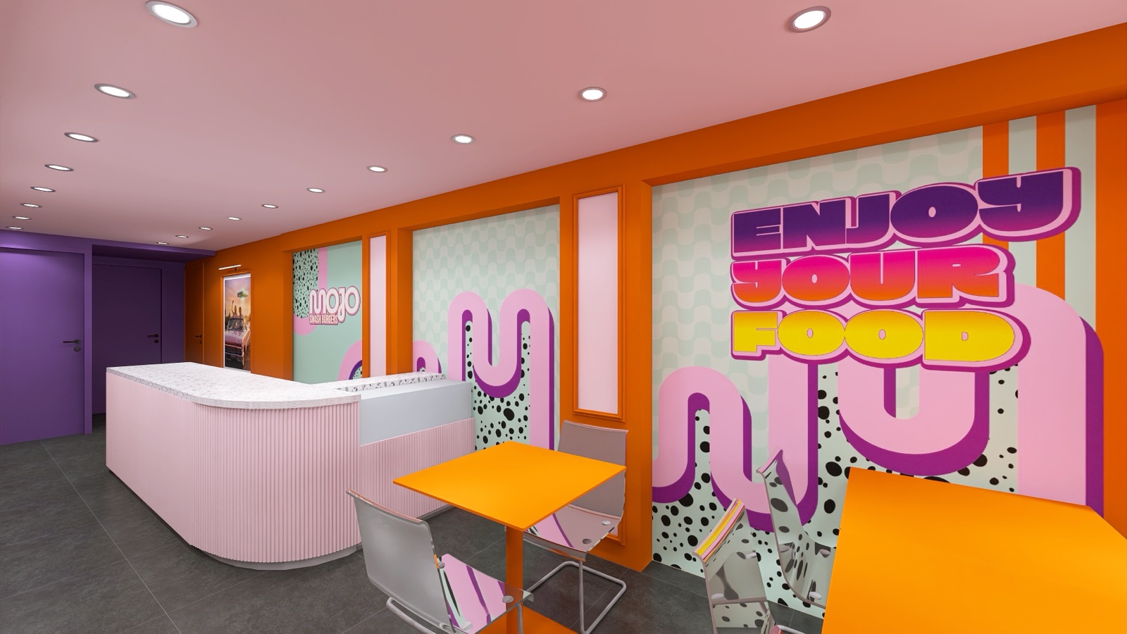 Mojo Snack, décor instagrammable à Deauville, France — photo 3