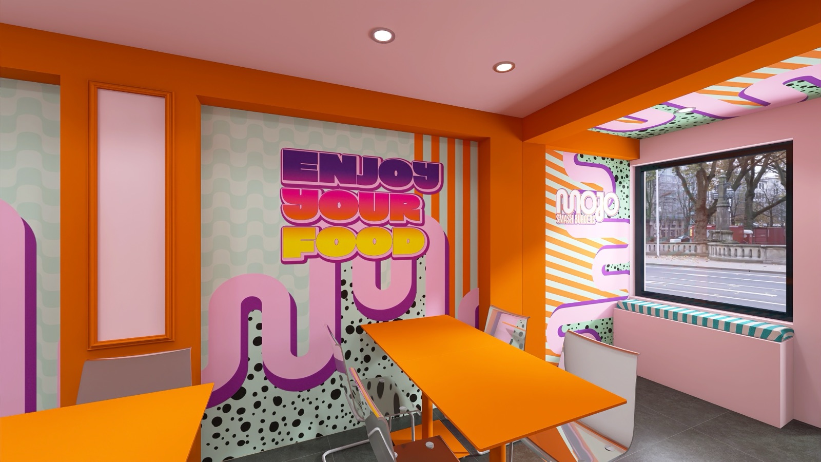 Mojo Snack, décor instagrammable à Deauville, France — photo 5