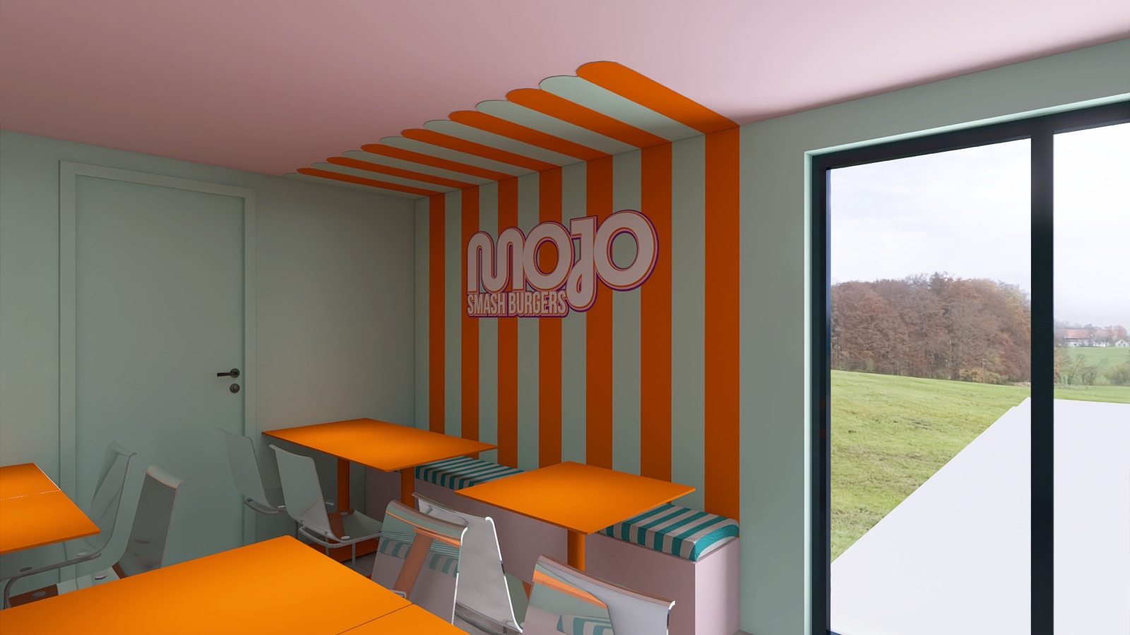 Mojo Snack, décor instagrammable à Deauville, France — photo 6