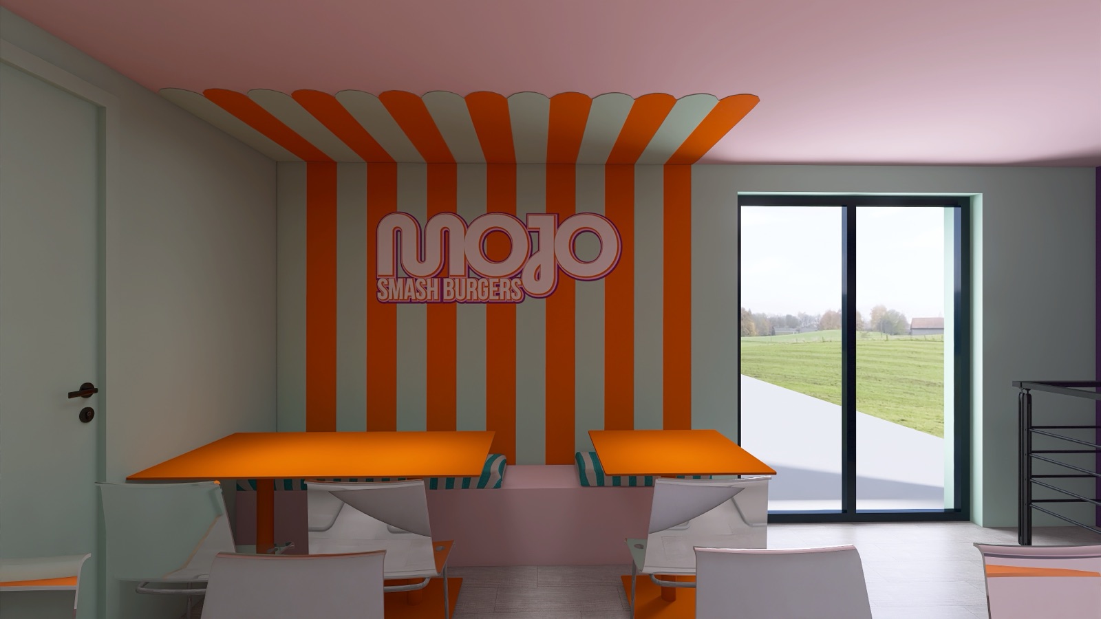 Mojo Snack, décor instagrammable à Deauville, France — photo 7