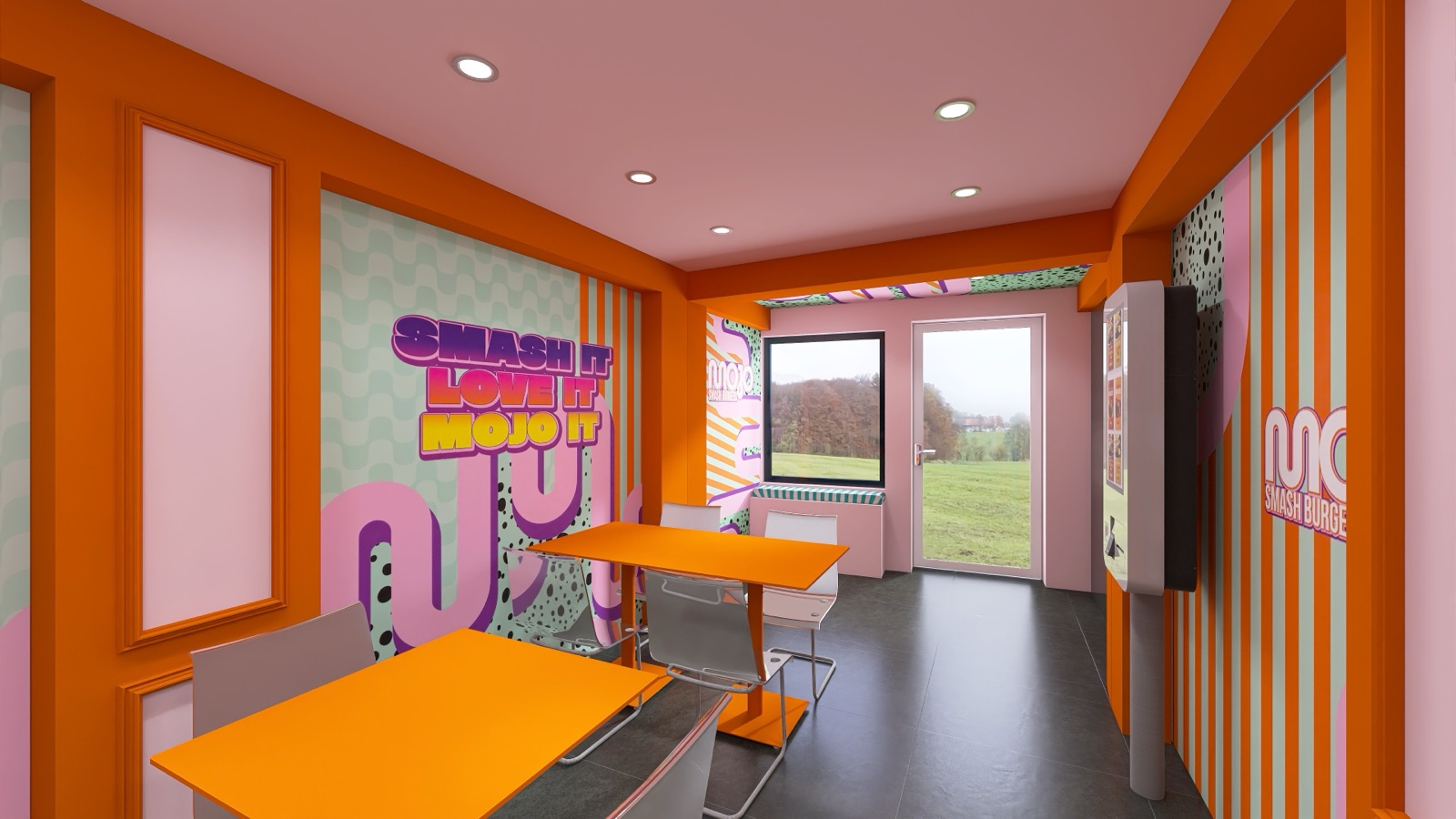 Mojo Snack, décor instagrammable à Deauville, France — photo 15