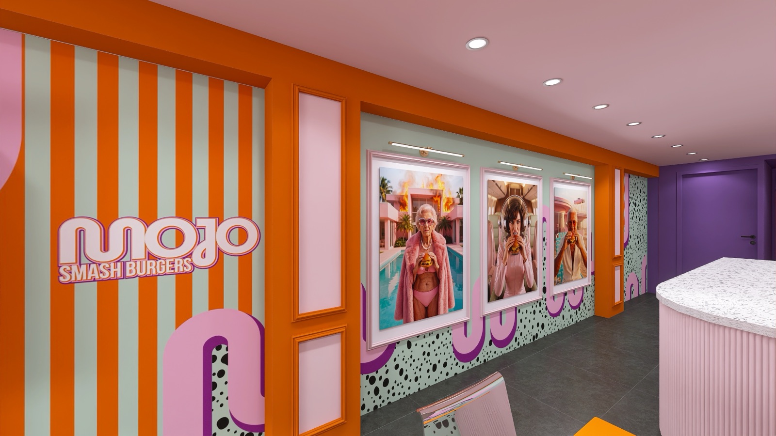 Mojo Snack, décor instagrammable à Deauville, France — photo 17