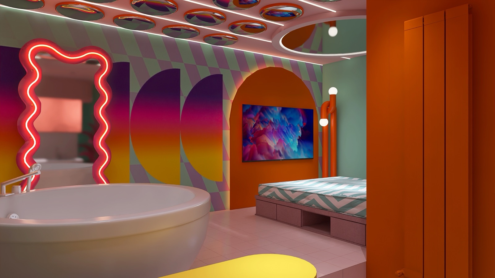 NEO-DISCO, décor instagrammable à Armentières — photo 5