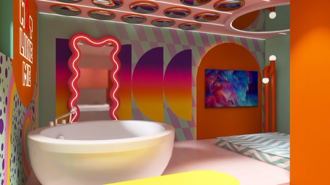 NEO-DISCO — décoration d'intérieur instagrammable à Armentières