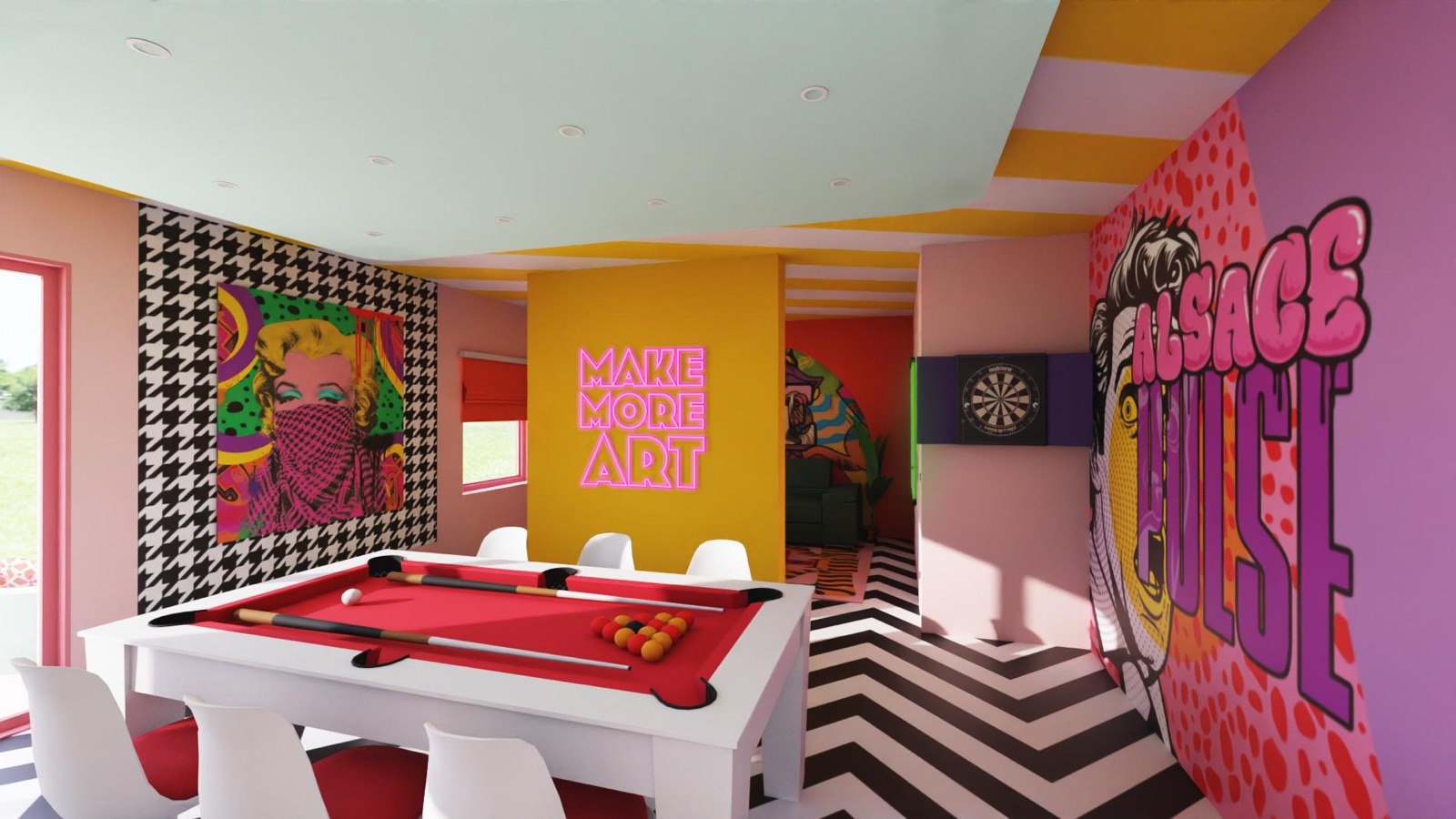 Popart AlsacePulse, décor instagrammable à Alsace, France — photo 2