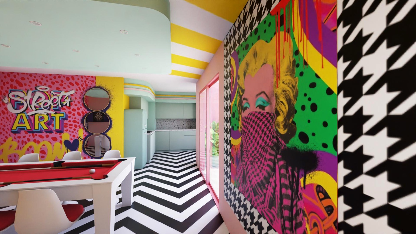 Popart AlsacePulse, décor instagrammable à Alsace, France — photo 3