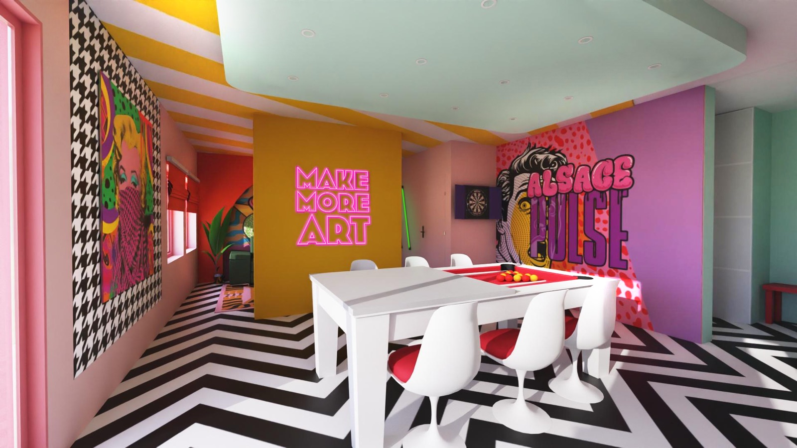 Popart AlsacePulse, décor instagrammable à Alsace, France — photo 5