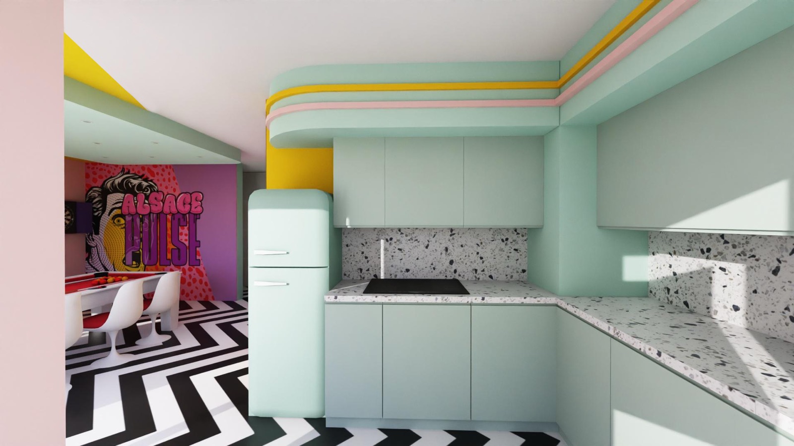 Popart AlsacePulse, décor instagrammable à Alsace, France — photo 6