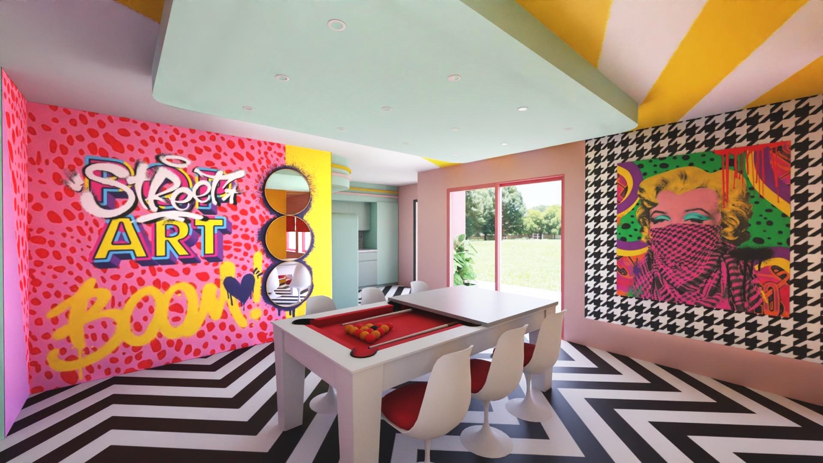 Popart AlsacePulse, décor instagrammable à Alsace, France — photo 8