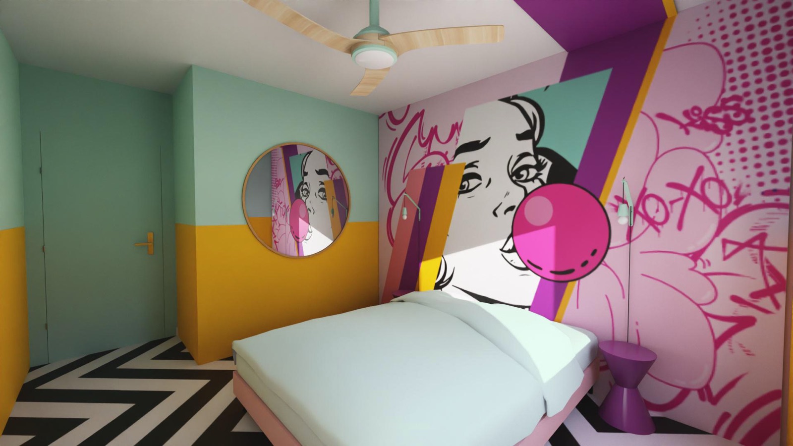 Popart AlsacePulse, décor instagrammable à Alsace, France — photo 12