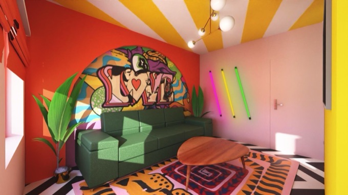 Popart AlsacePulse — décoration d'intérieur instagrammable à Alsace, France