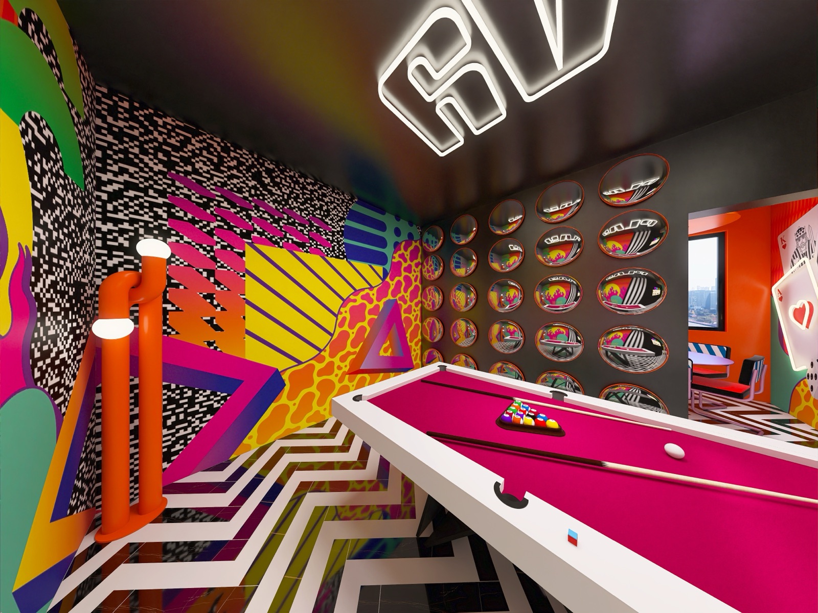 Salle de jeux privée, décor instagrammable à Paris, France — photo 1