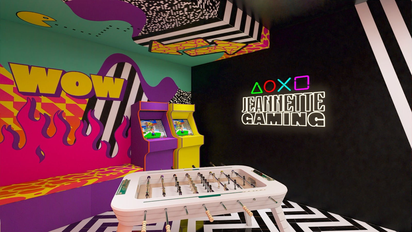 Salle de jeux privée, décor instagrammable à Paris, France — photo 2