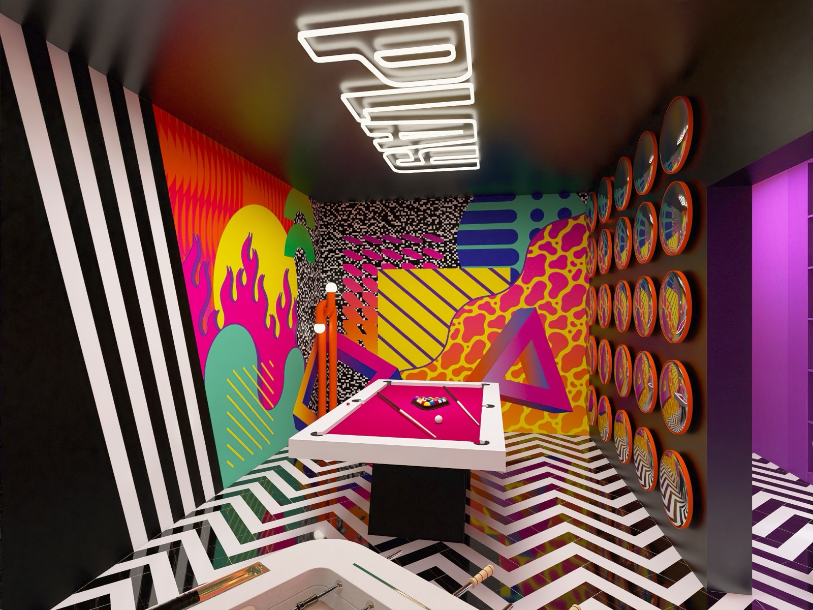 Salle de jeux privée, décor instagrammable à Paris, France — photo 3
