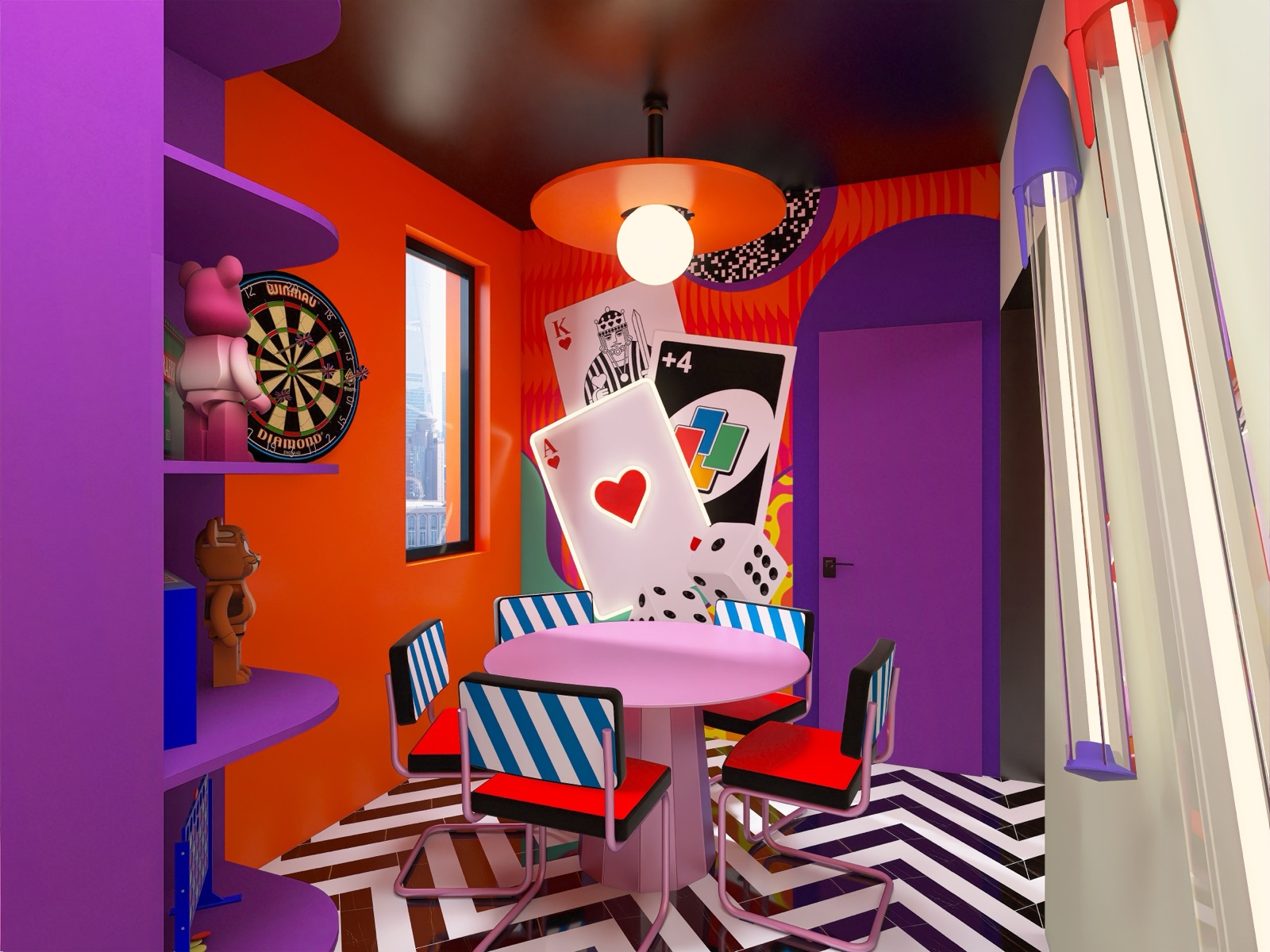 Salle de jeux privée, décor instagrammable à Paris, France — photo 5